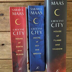 Crescent City (3 books) by Sarah J. Maas